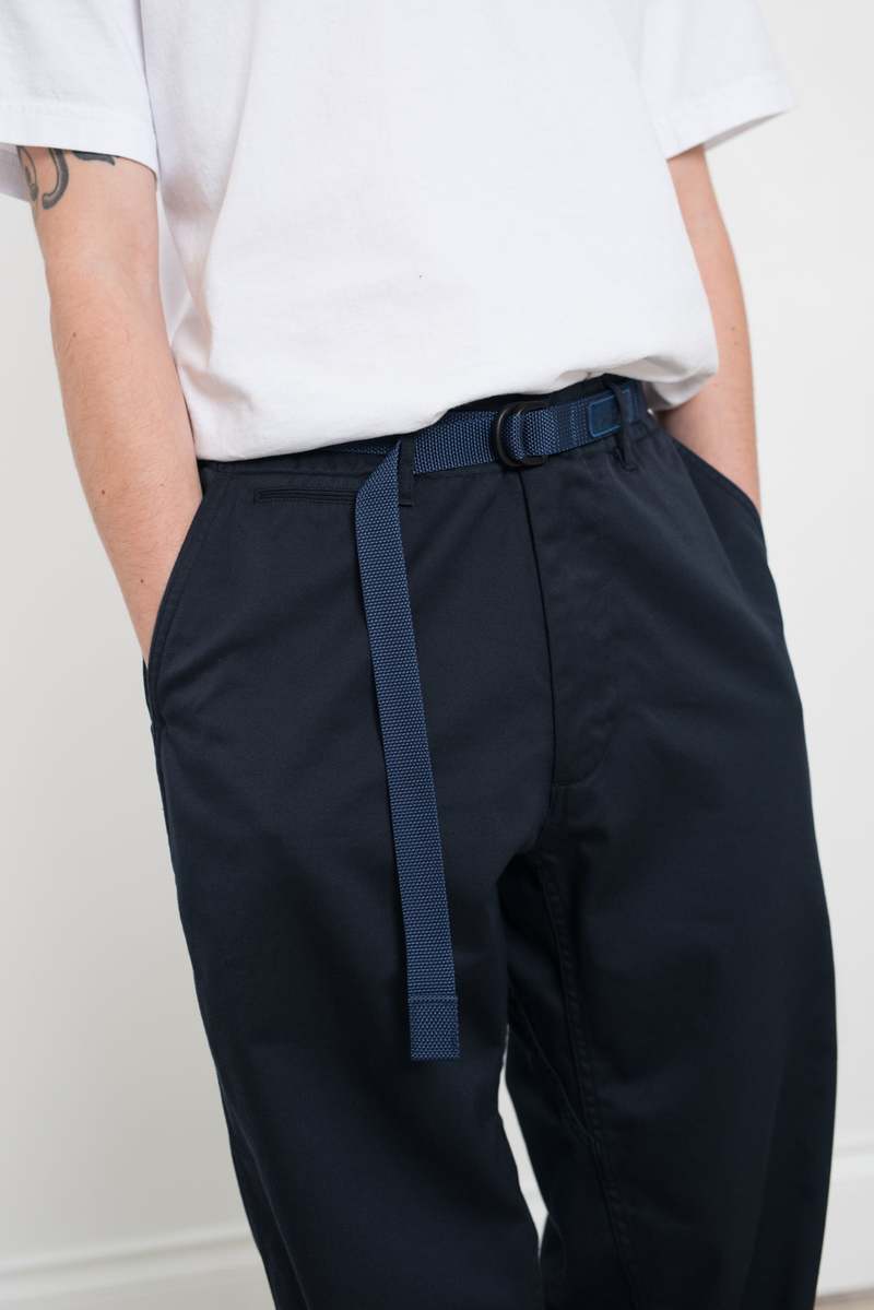 パンツ nanamica wide chino pant navy 30 nanamica Wide Straight Chino Pants – unexpected store