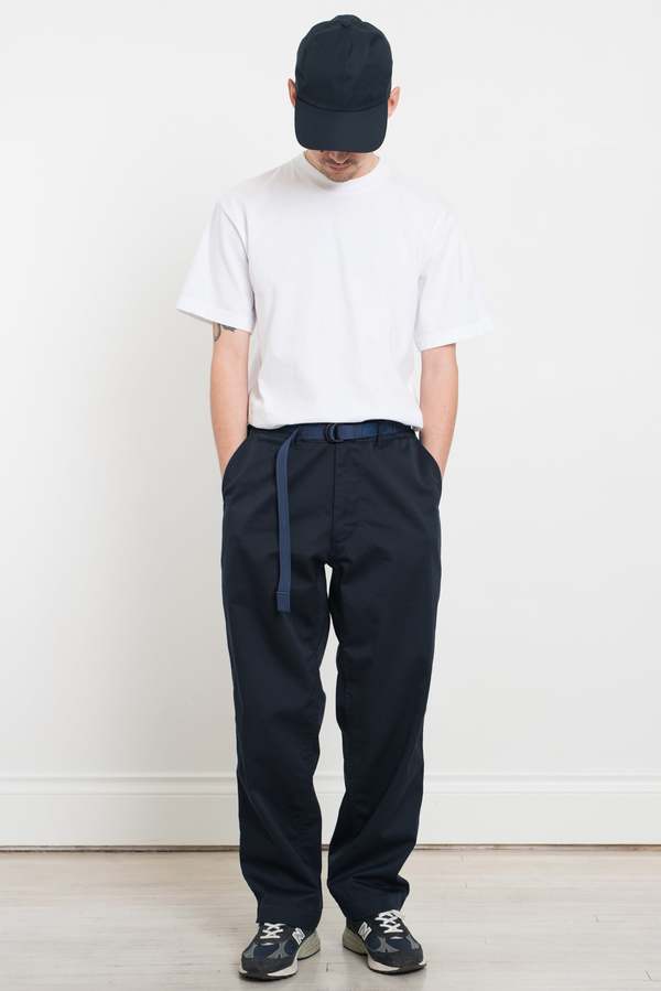 Nanamica Wide Chino Pants - Navy | Garmentory