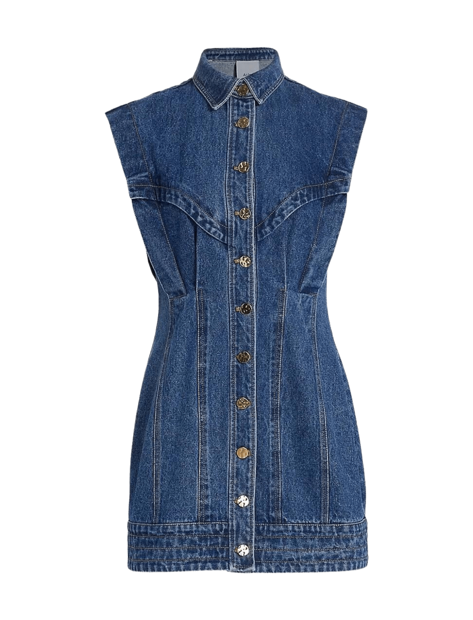 light wash denim dress Presley Jane Denim Dress M