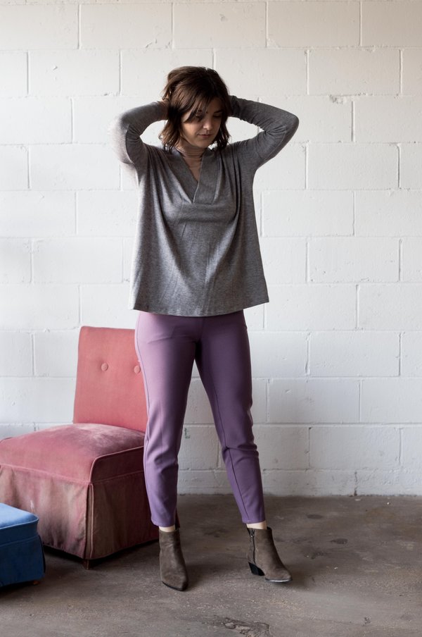 Body Bag Larimer Top - Grey Body Bag Larimer Top - Grey