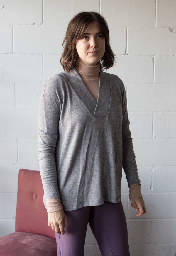 Body Bag Larimer Top - Grey Body Bag Larimer Top - Grey