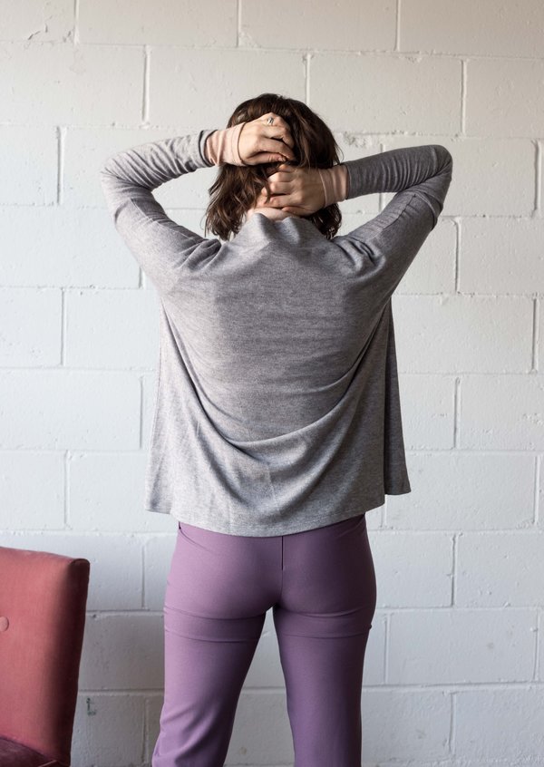 Body Bag Larimer Top - Grey Body Bag Larimer Top - Grey