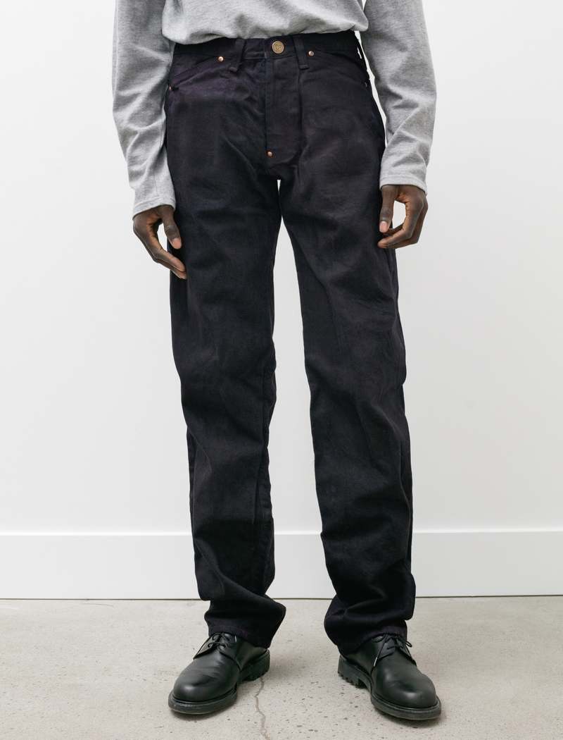 Tender 132 Wide Jeans 16oz Selvage - Denim Hadal Purple | Garmentory