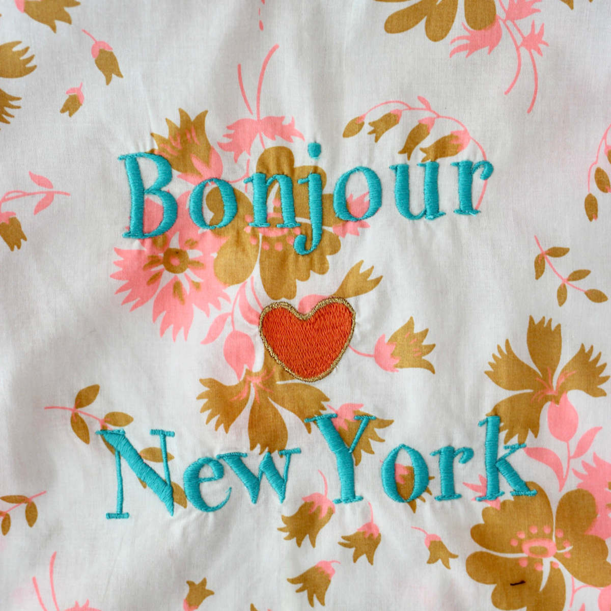 Kids Bonjour Top with Flounce - Bouquet Fluo - Image 3 of 3