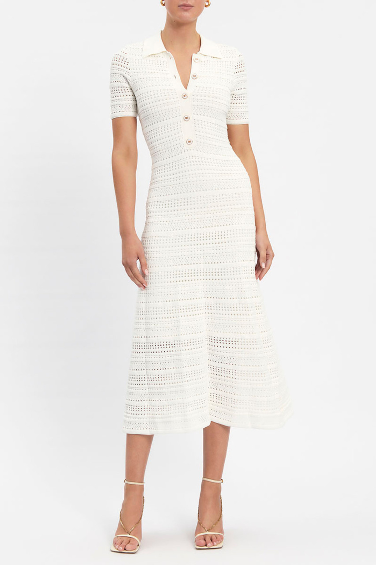Rebecca Vallance Magnolia Knit Midi Dress | Garmentory Rebecca Vallance Magnolia Knit Midi Dress | Garmentory