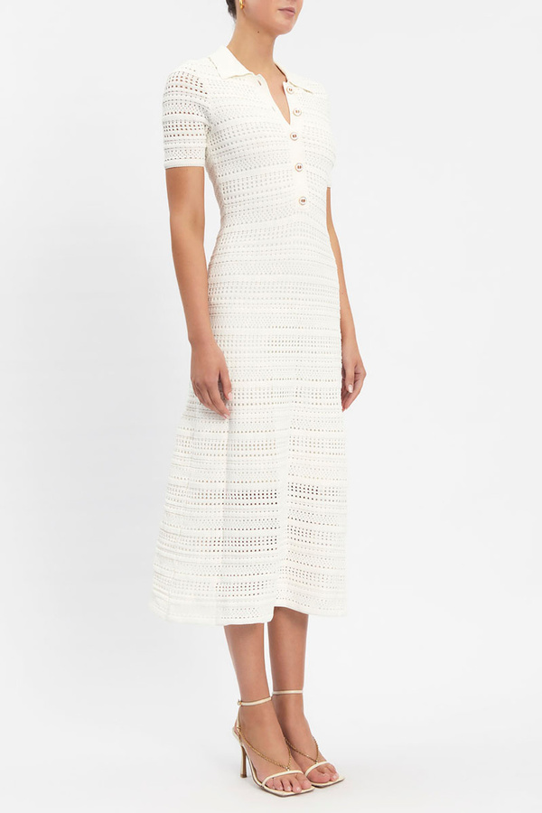 Rebecca Vallance Magnolia Knit Midi Dress | Garmentory
