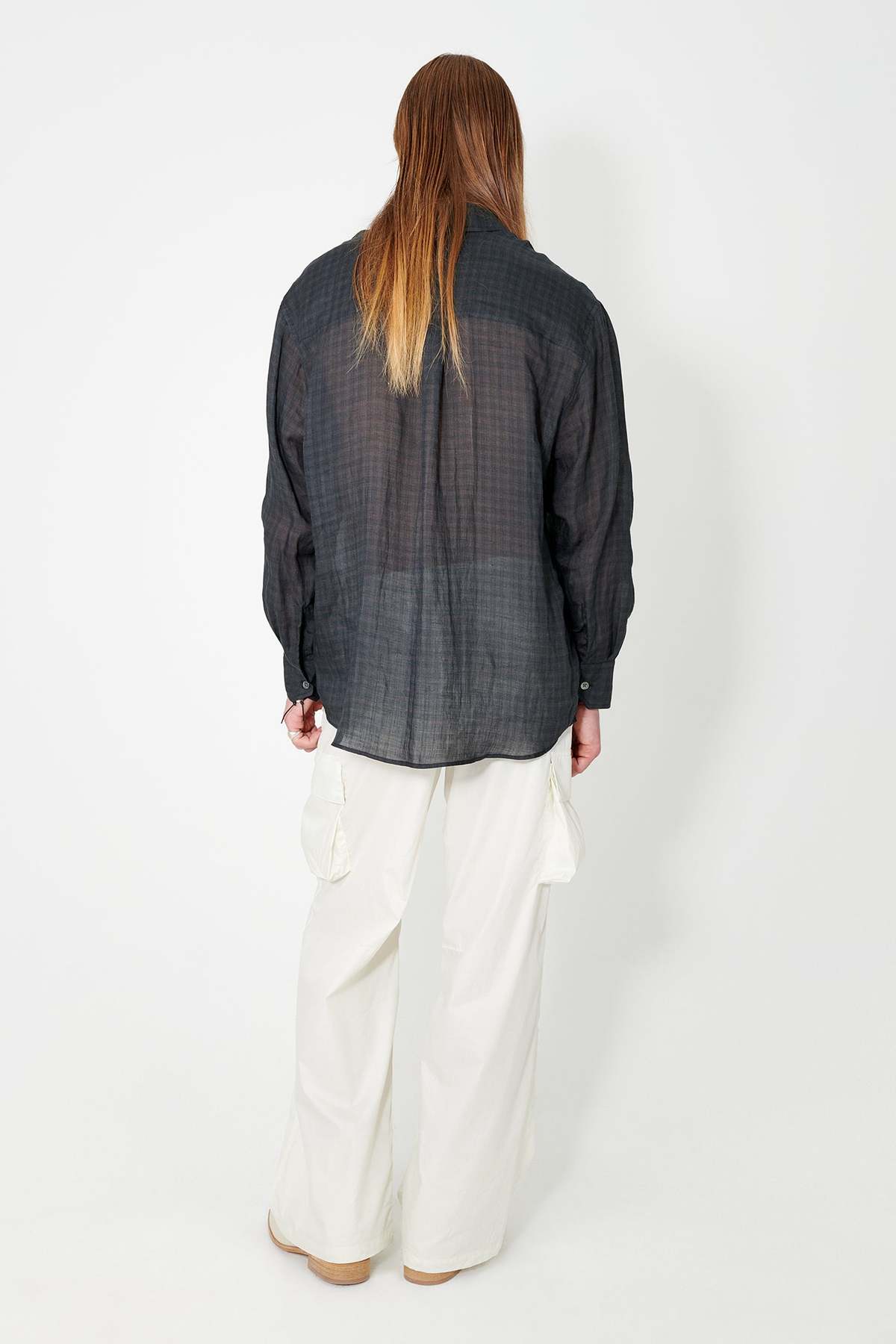 Our Legacy Above Check Print Shirt - Night Check | Garmentory