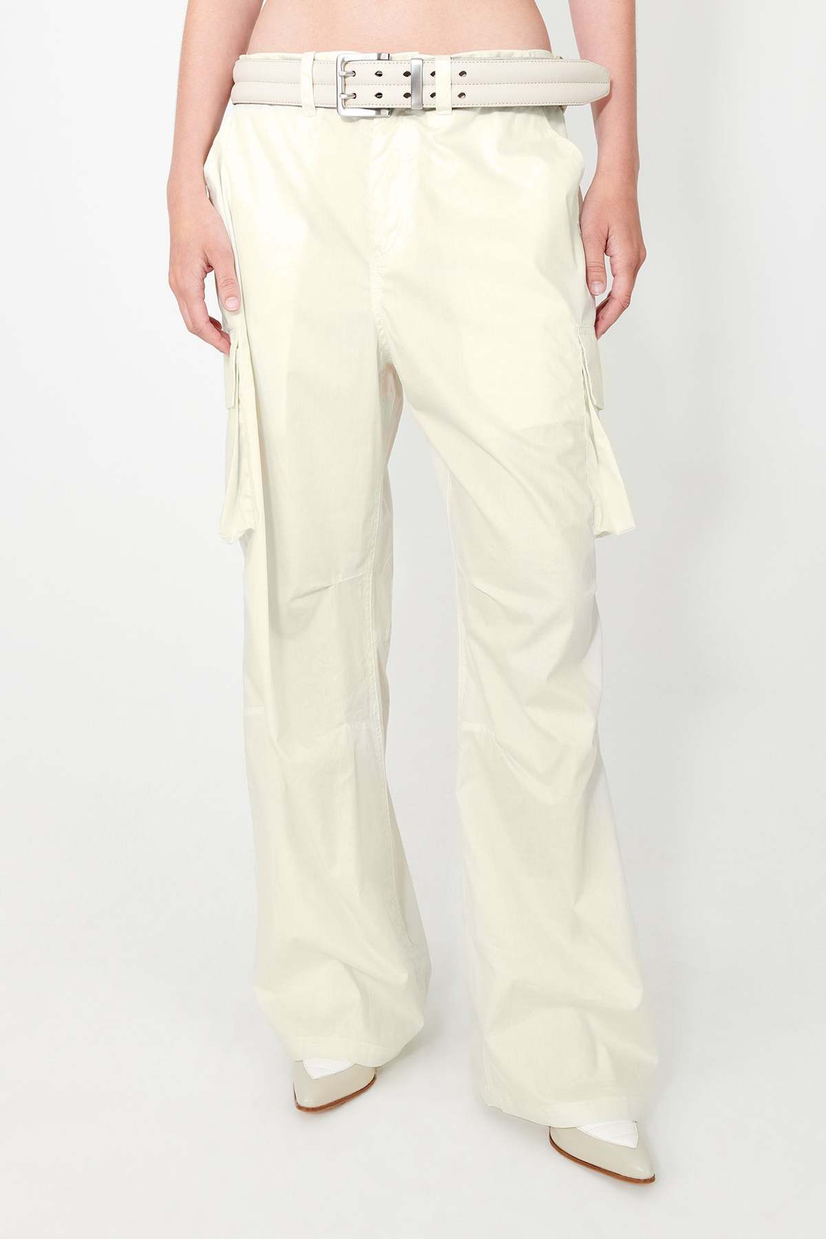 Our Legacy Peak Cotton Chintz Parachute Trouser - Pearl