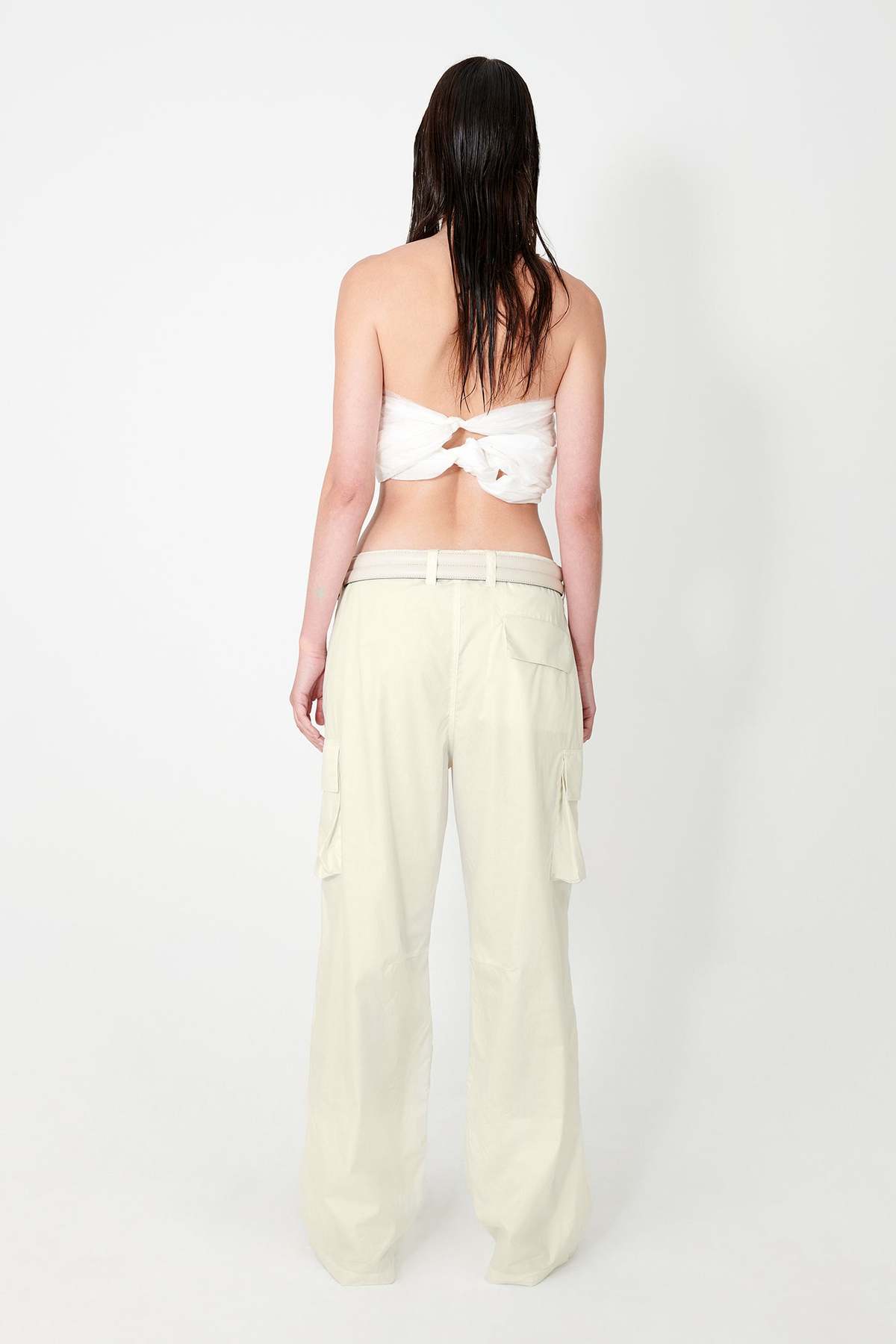 Our Legacy Peak Cotton Chintz Parachute Trouser - Pearl