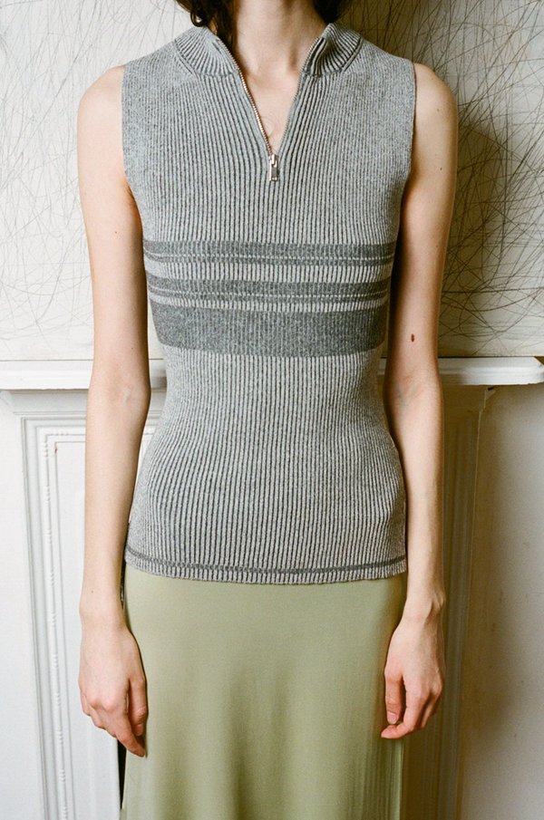 PALOMA WOOL Courtney Top - Mid grey | Garmentory