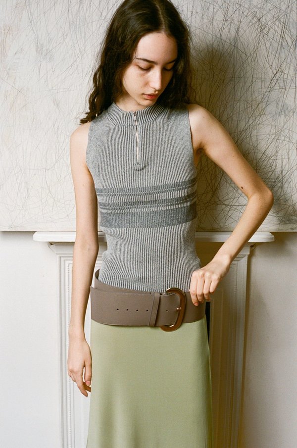 PALOMA WOOL Courtney Top - Mid grey | Garmentory