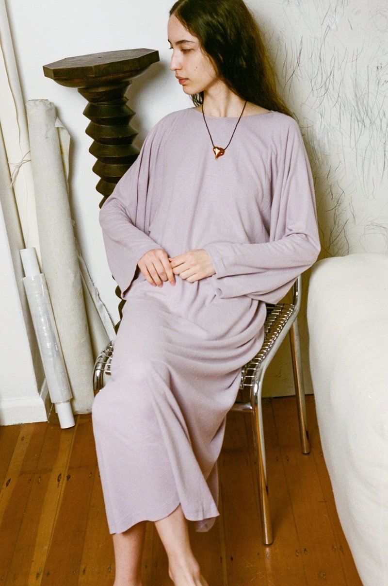 BASERANGE Eader Dress - Nimbus