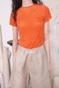 BASERANGE Omo Tee - orange - Thumbnail 7