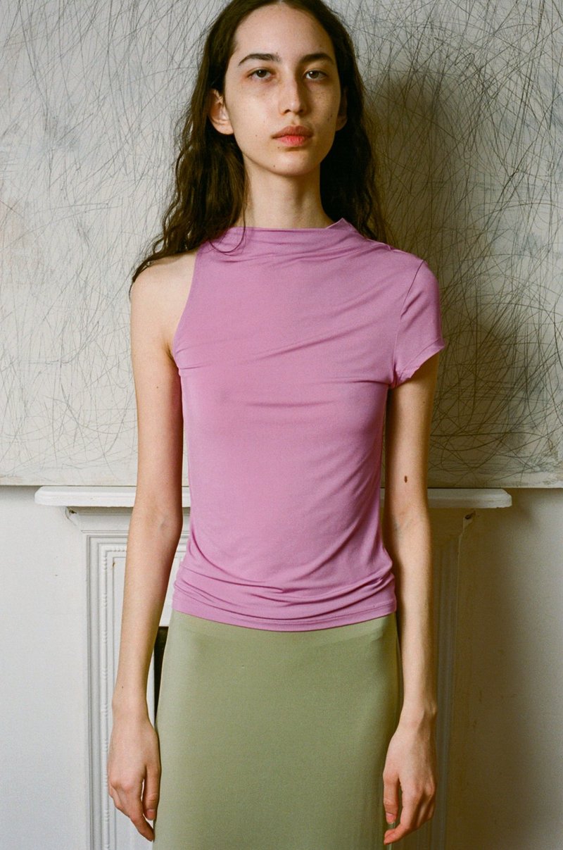 PALOMA WOOL Hilton Top - Dark Fuschia | Garmentory