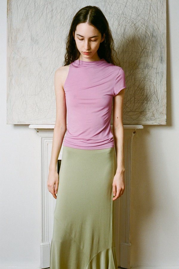 PALOMA WOOL Hilton Top - Dark Fuschia | Garmentory