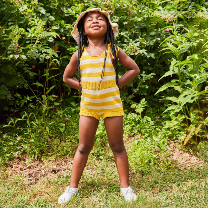 ロンパース・カバーオール Misha & Puff Tie Romper 12-18m Misha & Puff Tie Romper 12-18m