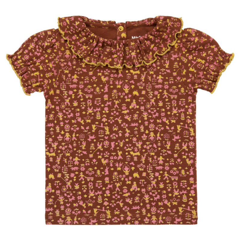 Kids Misha & Puff Balloon Sleeve Paloma T-Shirt - Cedar