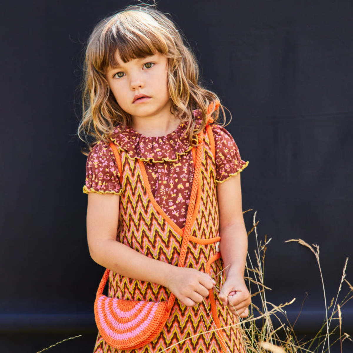 Misha and puff Paloma Dress 6-7y