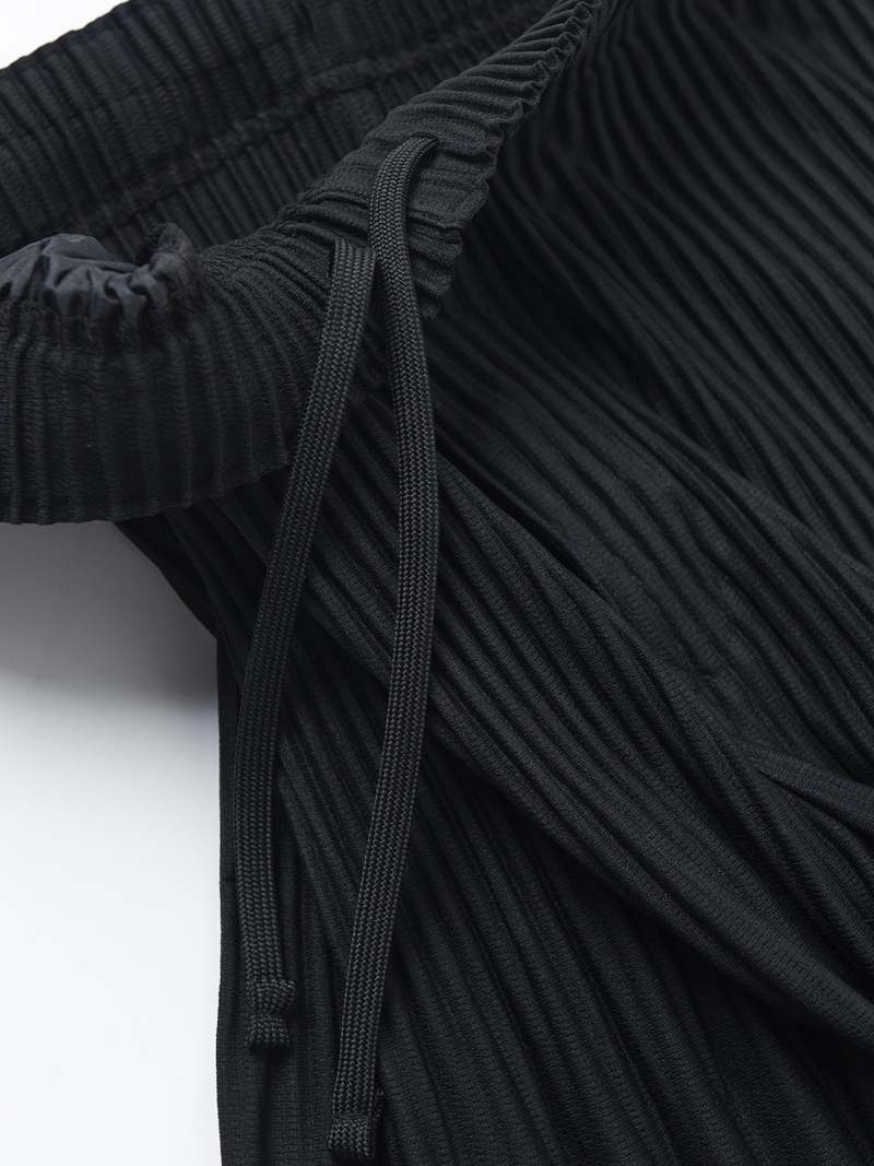 Homme Plisse Issey Miyake Basics Pants - Black | Garmentory
