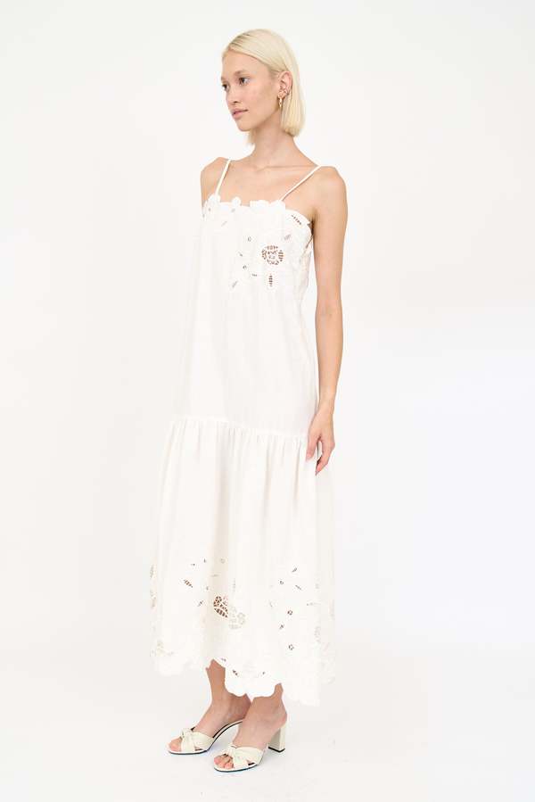 CHRISTY LYNN Avery Dress - Ivory Embroidery | Garmentory