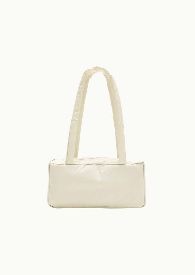 Amomento | Padded Square Shoulder Bag | Light Beige | Garmentory