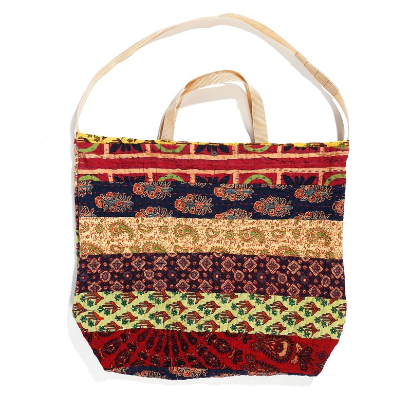 Engineered Garments Carry All Tote - Multi Color Stripe
