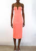 VICTOR GLEMAUD Bustier Dress - Peach - Thumbnail 2
