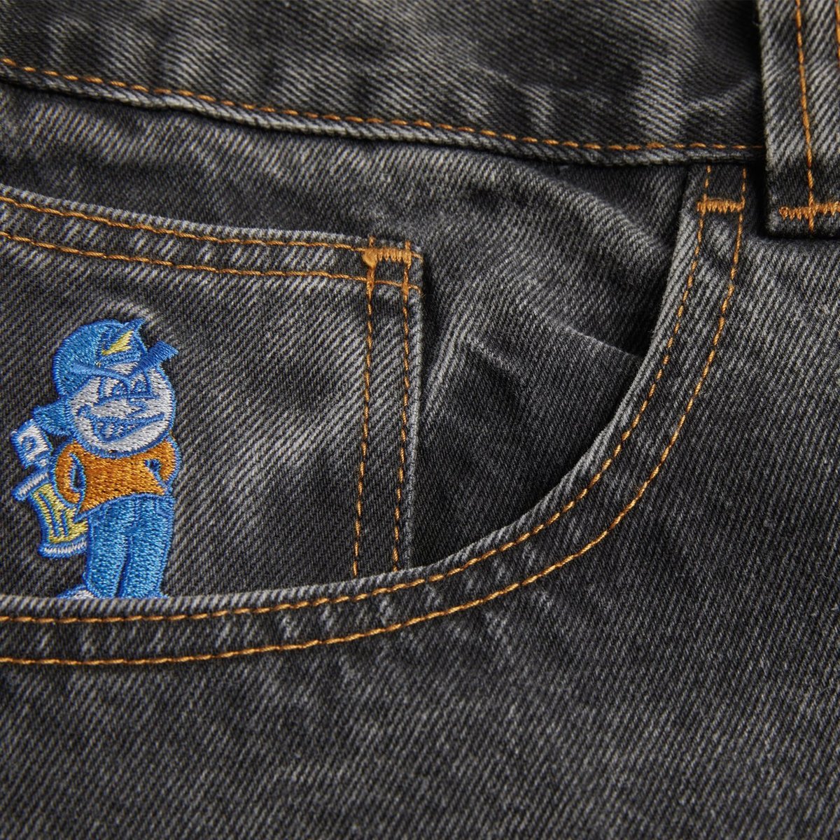 Polar Skate Co. '93 Denim - Washed Black | Garmentory Polar Skate Co. '93 Denim - Washed Black | Garmentory