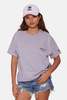 Blue&Cream Greenwich Village Pocket Tee - Grey - Thumbnail 1