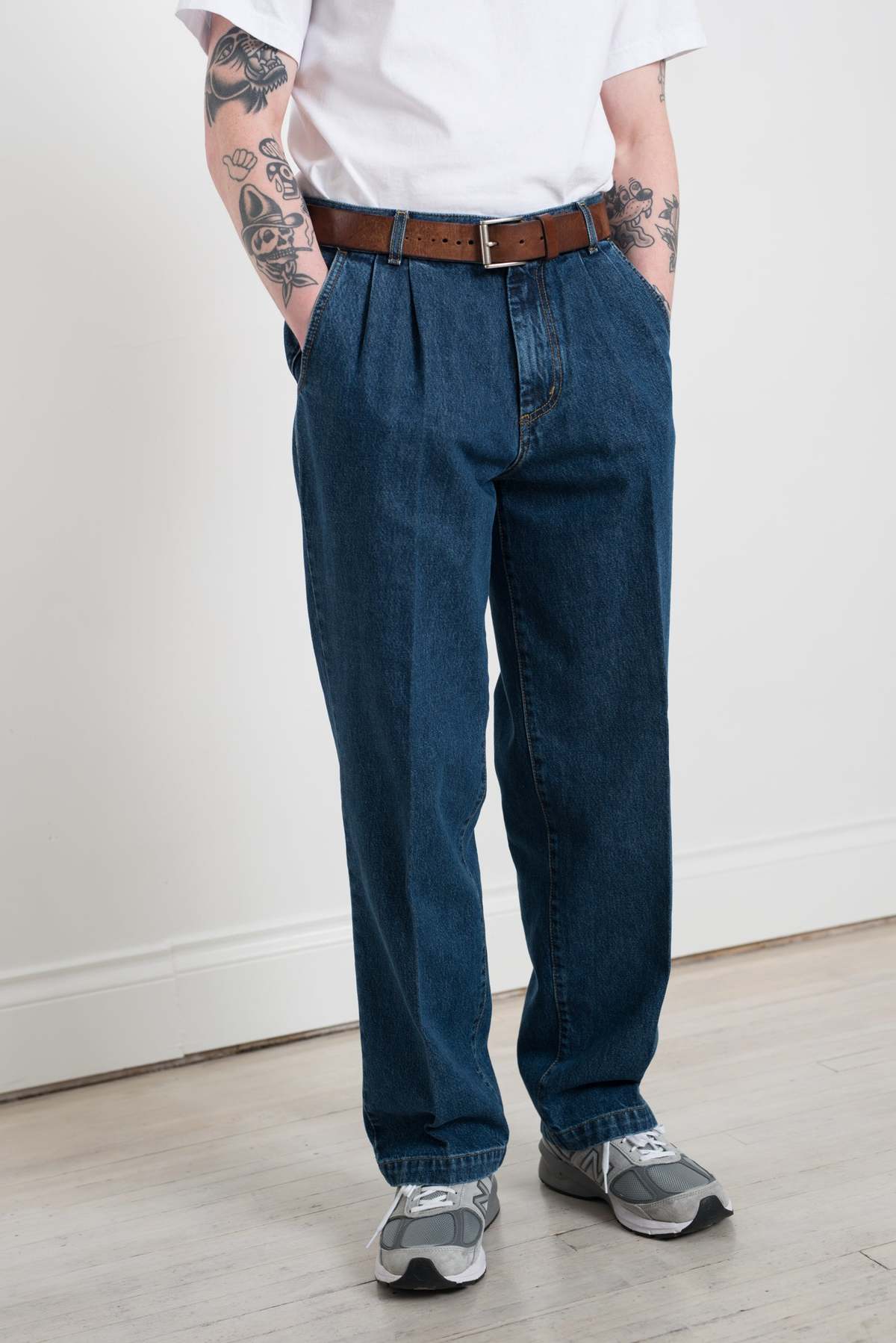 mfpen Big Jeans - Washed Blue | Garmentory