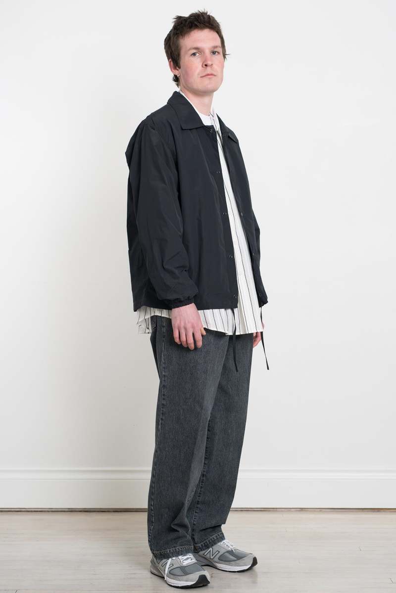 mfpen Practice Jacket - Black Nylon Seersucker | Garmentory