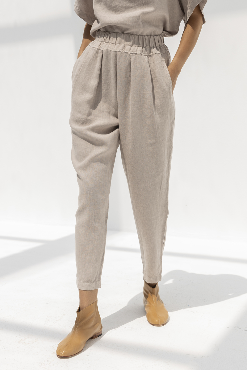 Black Crane CARPENTER PANTS - STONE Black Crane CARPENTER PANTS - STONE