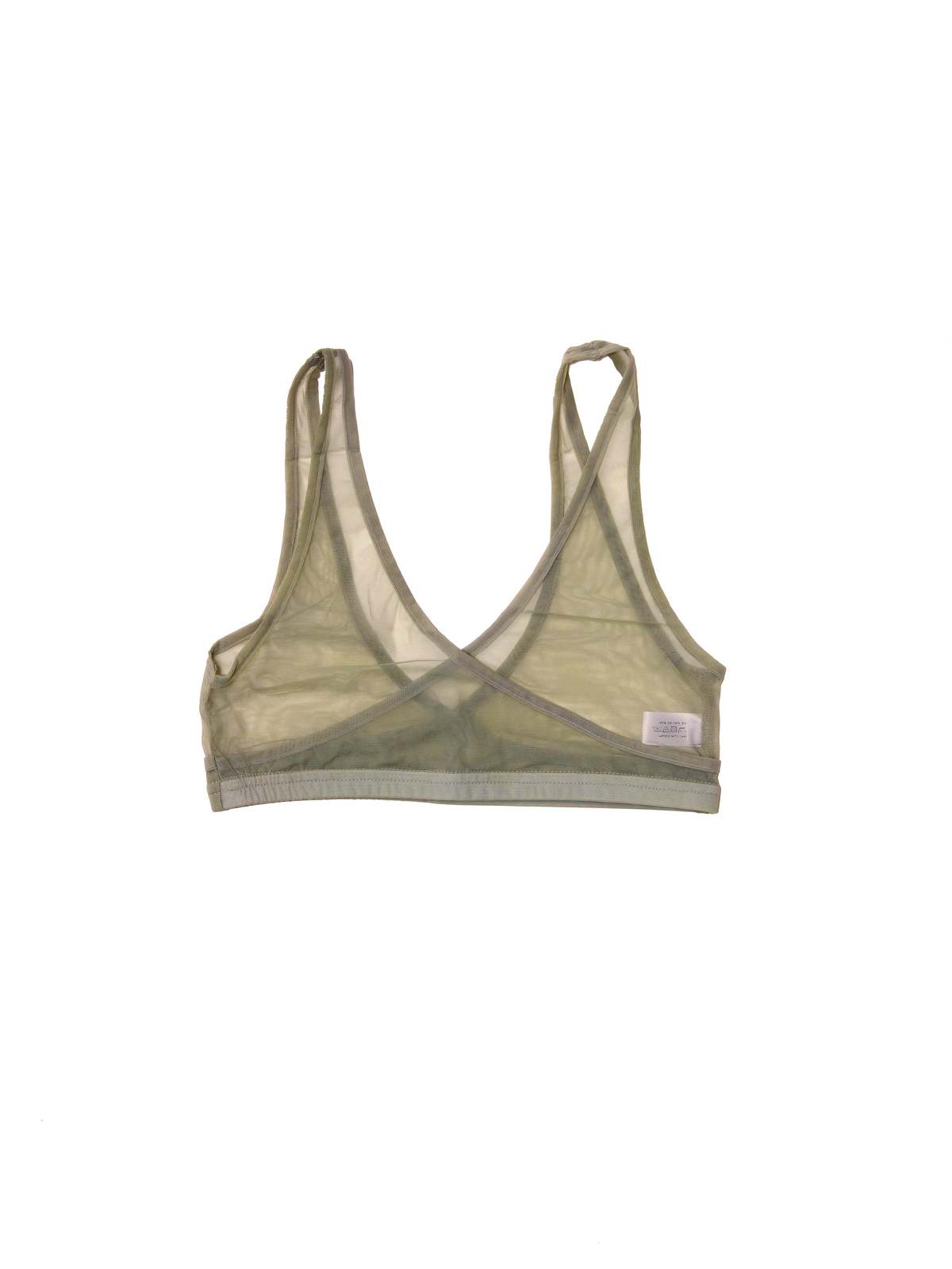 PONTE【SIMONE WILD】 Simone Wild Net Bra Top - Peacock | Garmentory