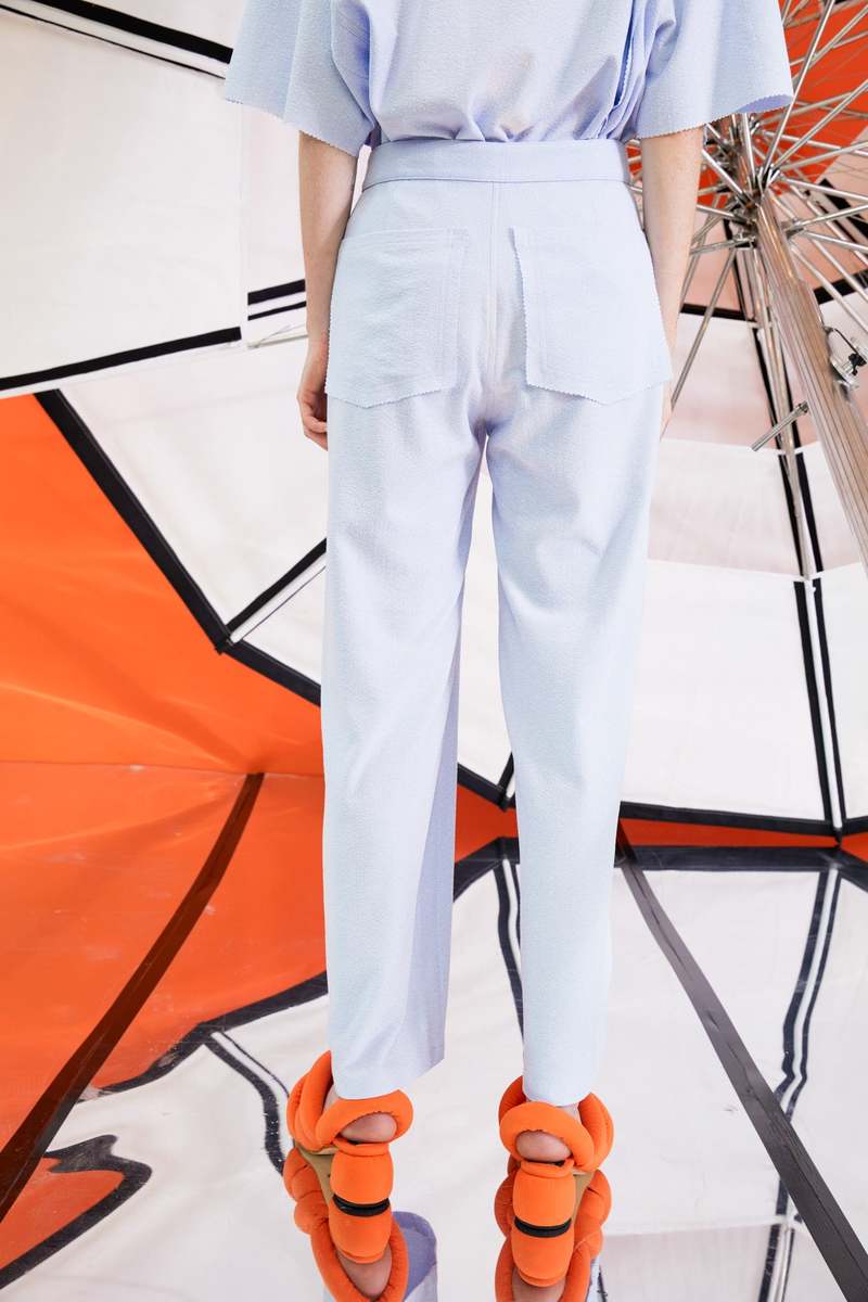 Henrik Vibskov RAVIOLI PANTS - CORNFLOWER BLUE | Garmentory