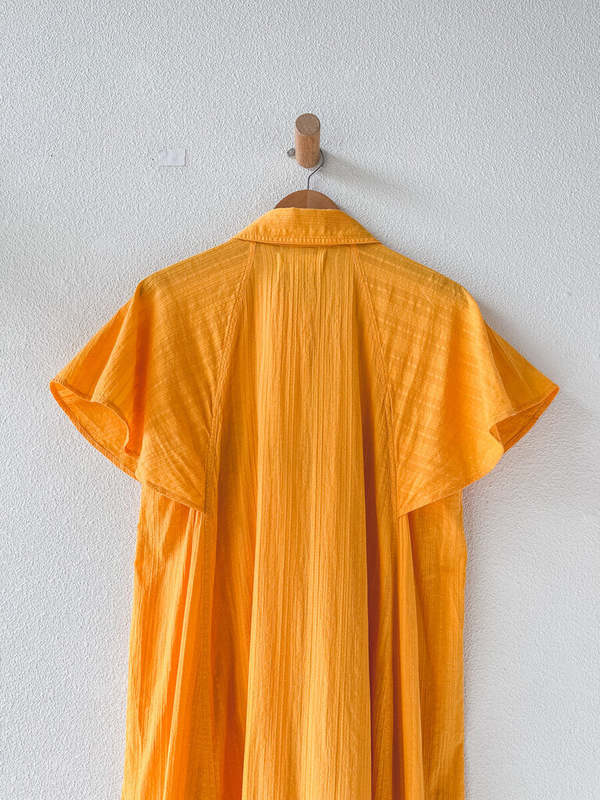 Deep Lake MARA HOFFMAN COTTON SHIRT DRESS SIZE EXTRA LARGE