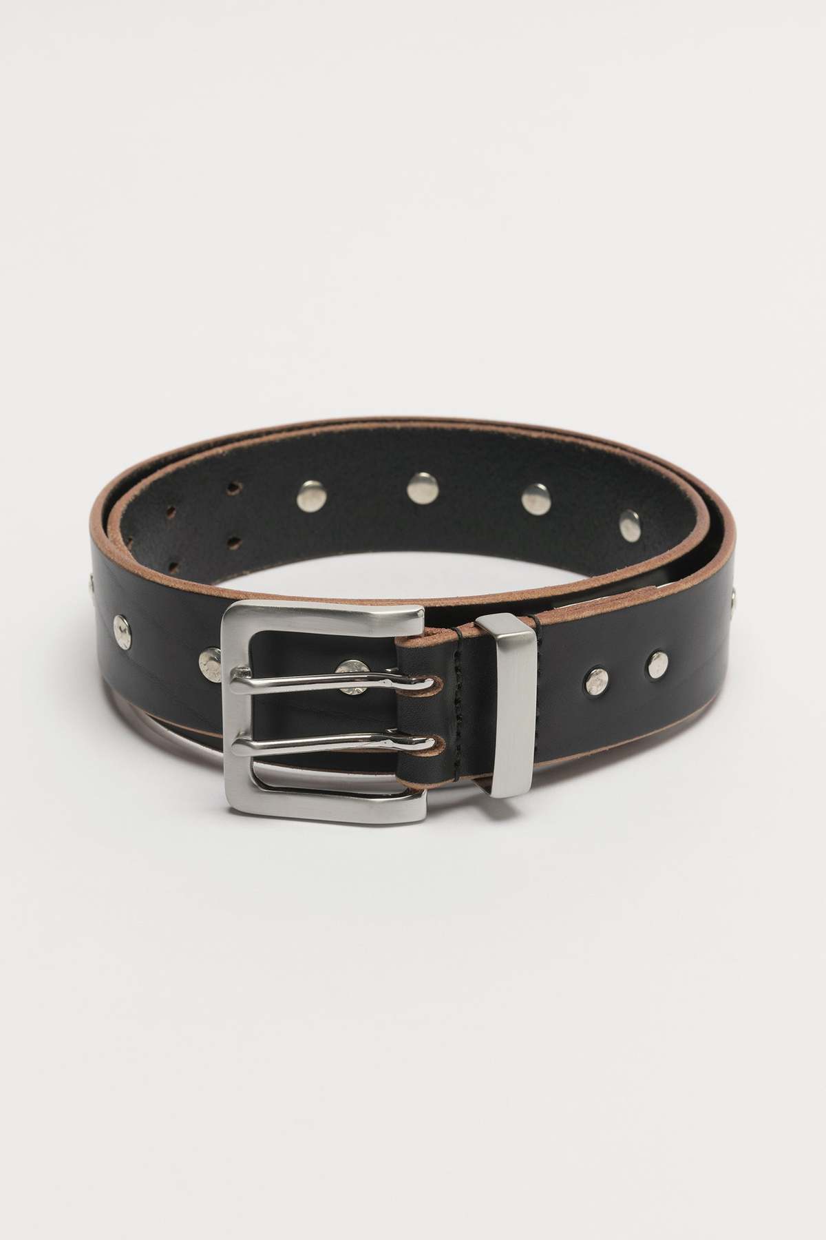 Our Legacy 4 cm Broken Stud Belt - Black | Garmentory OUR LEGACY