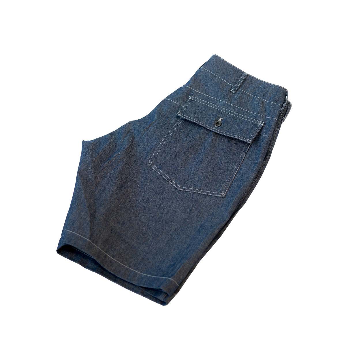 Engineered Garments Fatigue Short - Indigo Industrial 8oz Denim