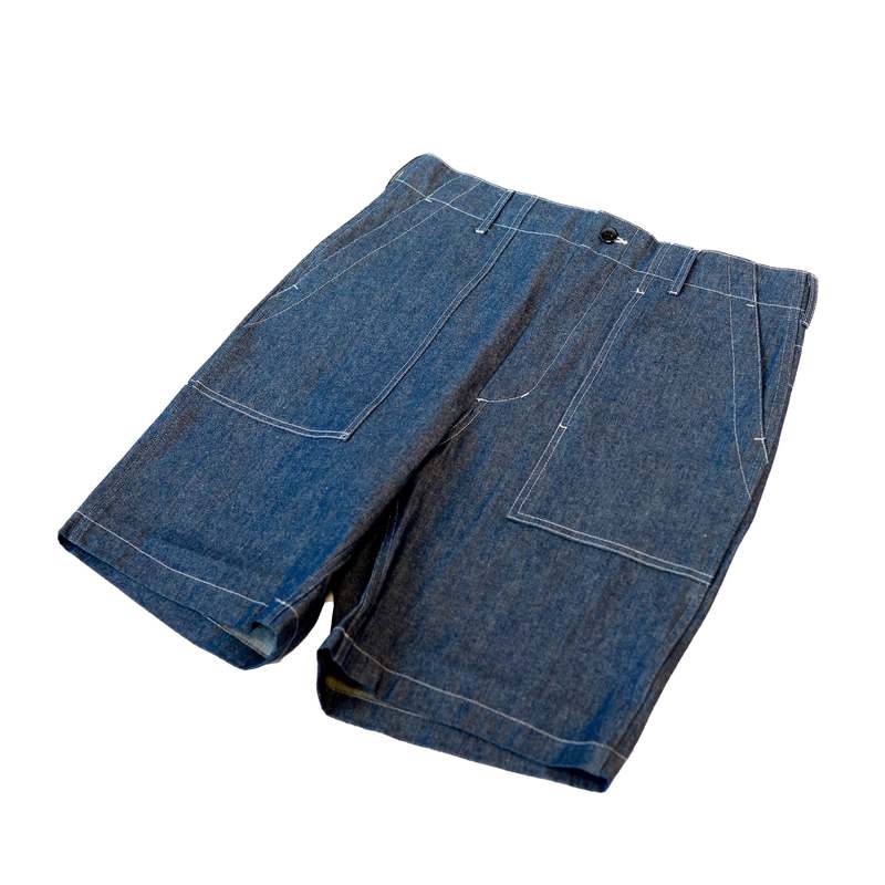 Engineered Garments Fatigue Short - Indigo Industrial 8oz Denim