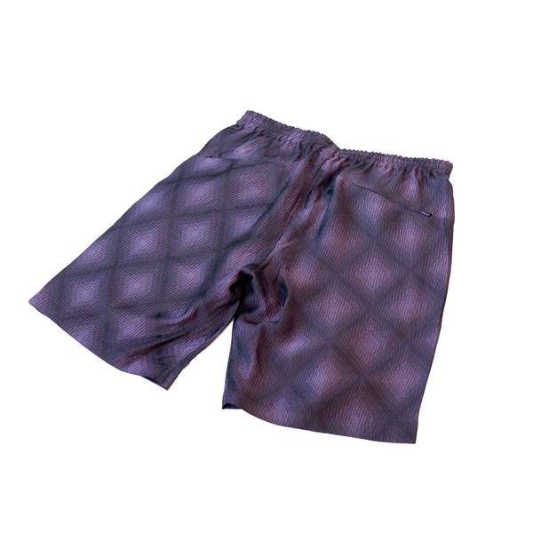 Needles Basketball Short - R/AC Diamond Jq. Purple | Garmentory