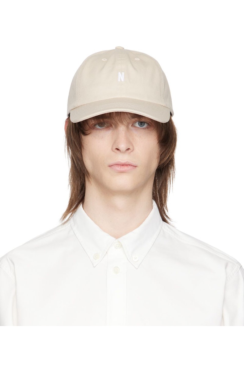 NORSE PROJECTS Sports Cap Marble White Garmentory