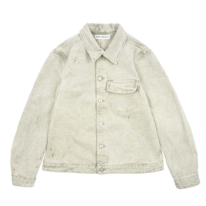 Our Legacy Rebirth Jacket - Attic Wash Denim | Garmentory