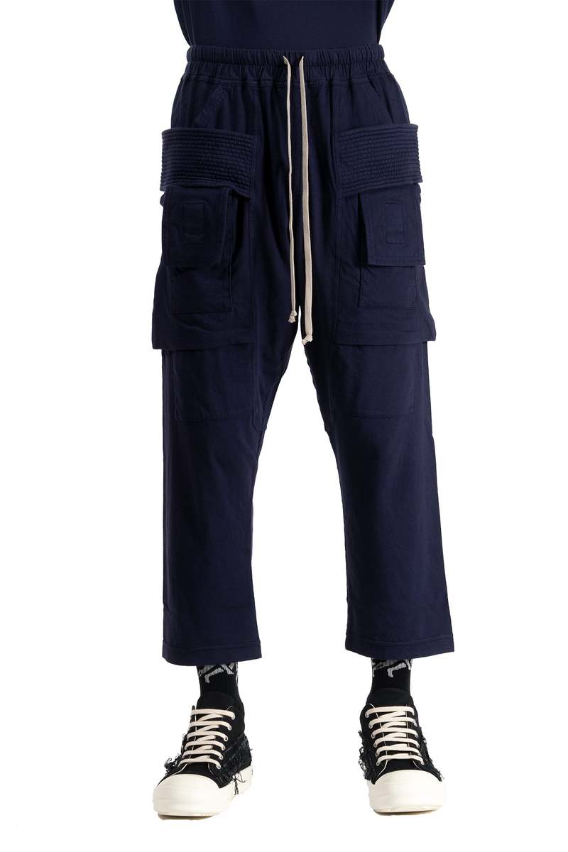 新品　FW23  Rick owens Cargo Cropped IT50 Rick Owens F/W 17 Glitter Cargo Pants Black Size IT50 | eBay