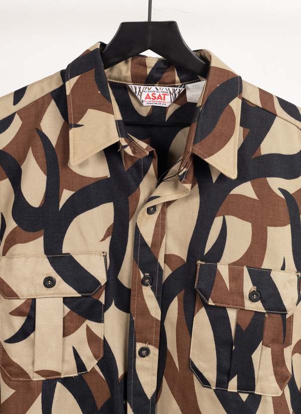 Vintage ASAT CAMO L S SHIRT - MULTI | Garmentory