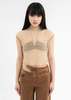 Oude Waag Mesh Top - Nude - Thumbnail 1