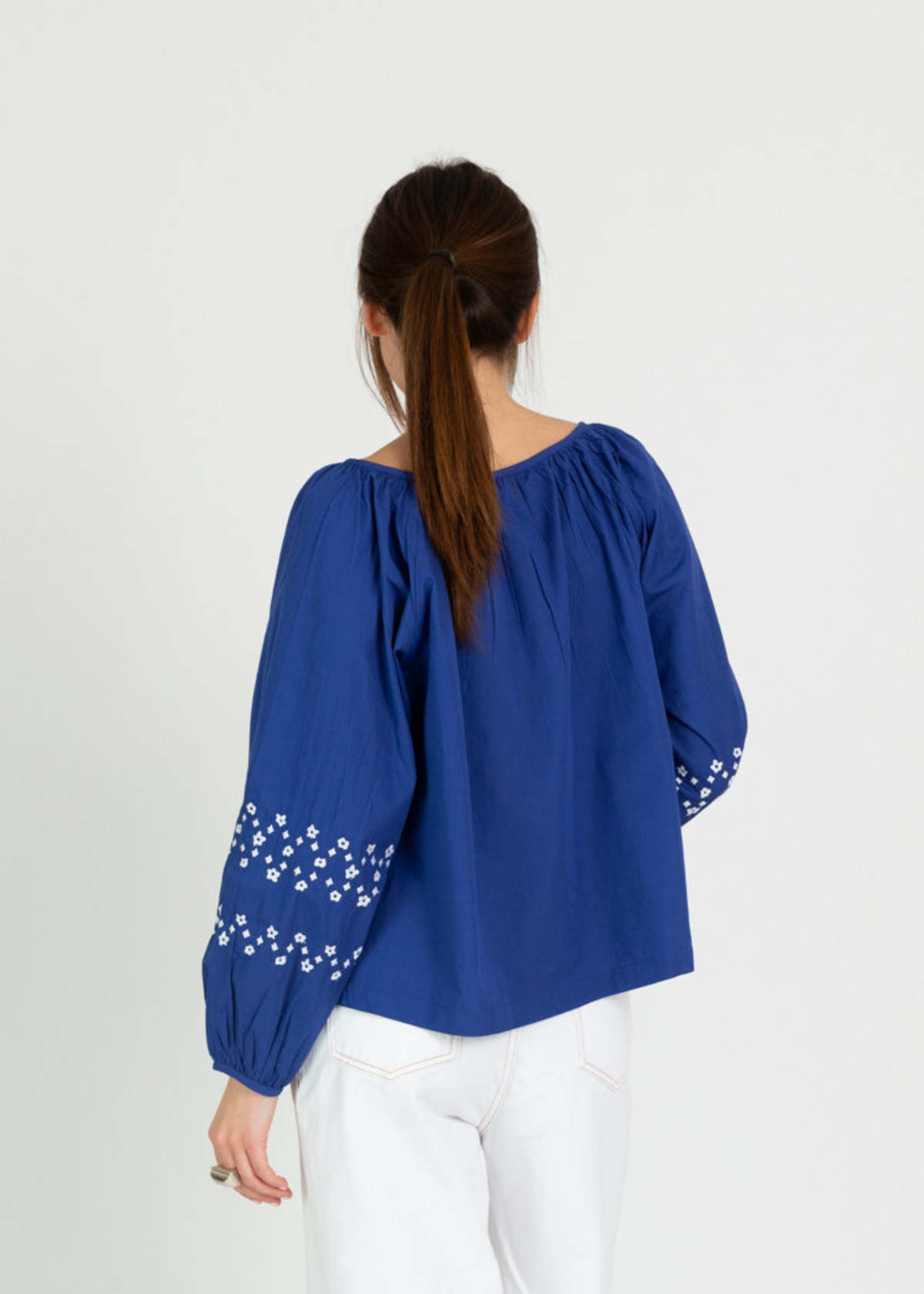 Bellerose Fanny Blouse Blue Garmentory