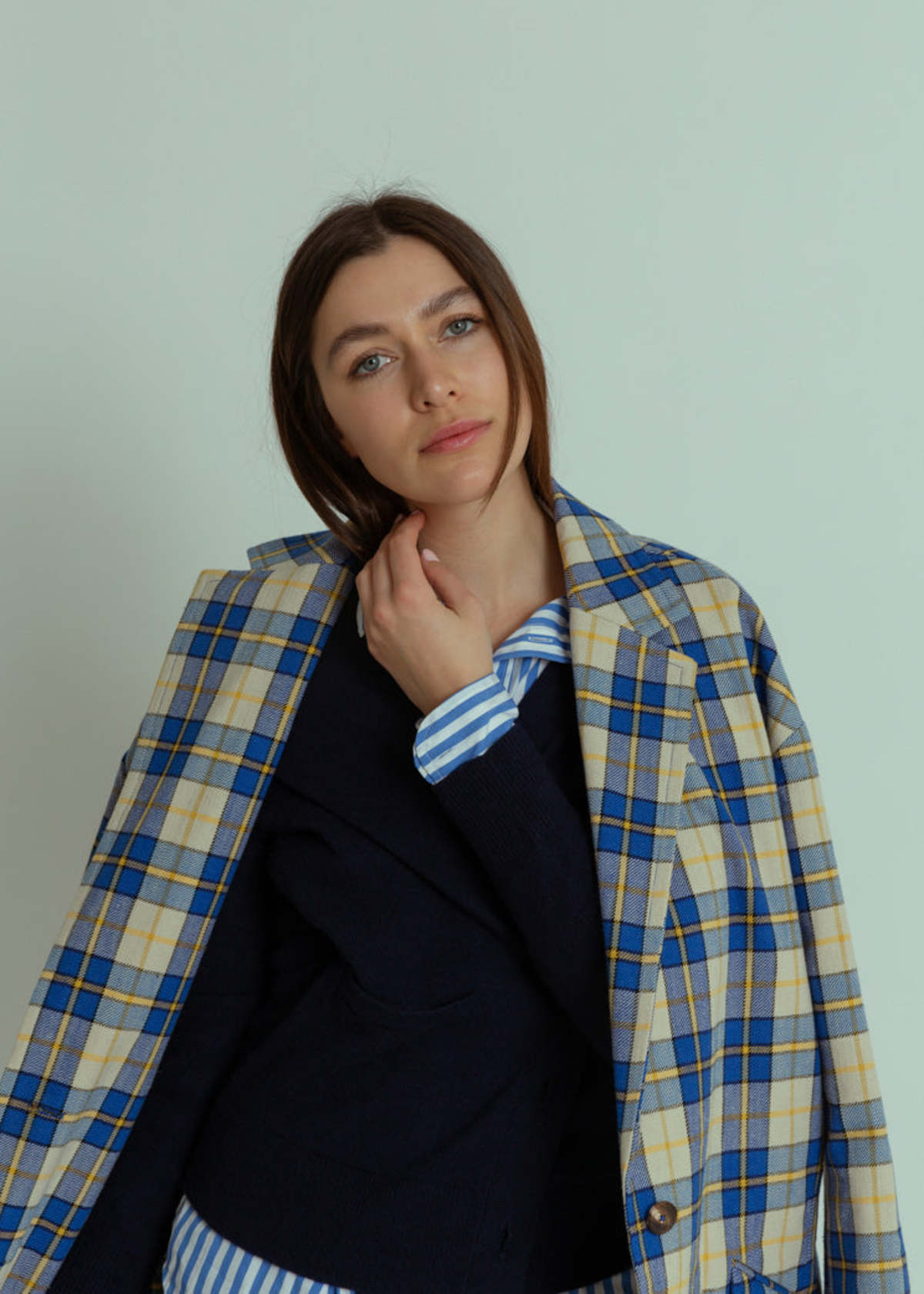Bellerose Claire Coat Check Garmentory
