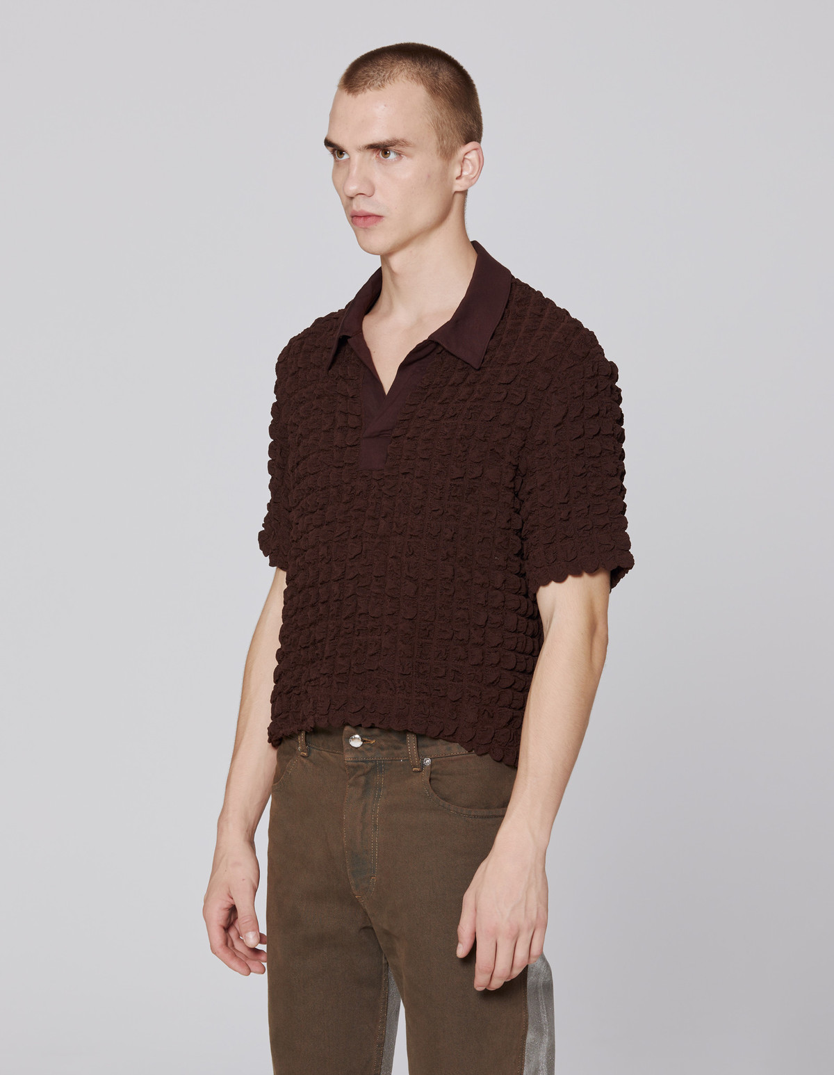 Bubble-Polo-in-Umber-