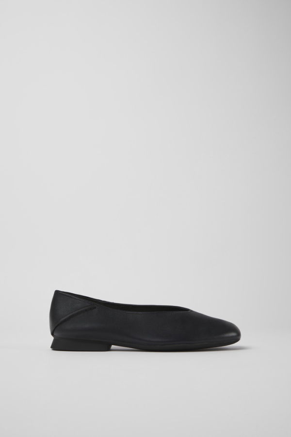 Camper  Casi Myra leather ballerinas - Black