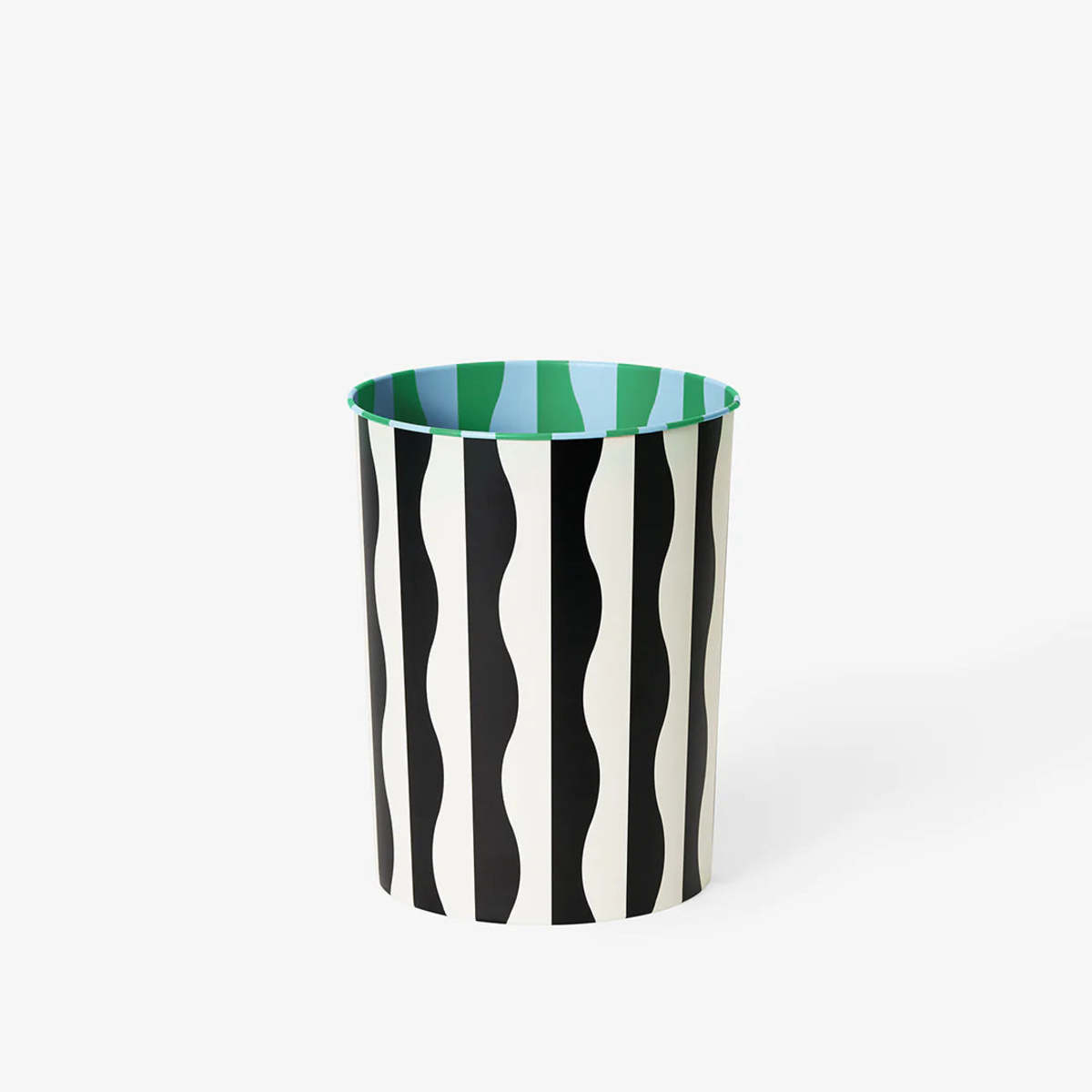 Dusen Dusen Pattern Waste Bin - River - Image 1 of 2