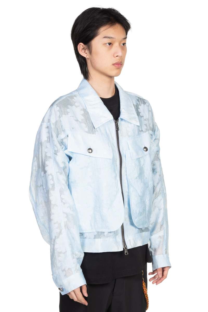 ジャケット・アウター Andersson Bell FLOWER SHEER ZIPUP JACKET Andersson Bell FLOWER SHEER ZIPUP JACKET